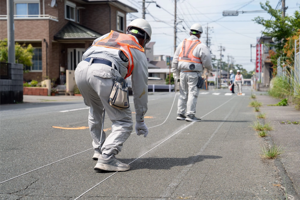 創業50年以上、交通安全施設工事ひと筋の実績